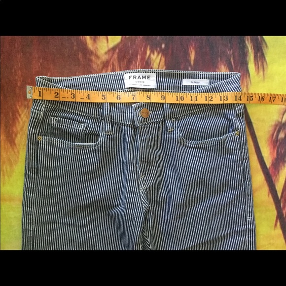 FRAME Authentic Skinny Jeans Pants Size 25 - Picture 6 of 12